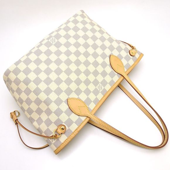 Louis Vuitton Damier Azur Neverfull PM Tote Bag - Picture 3 of 6